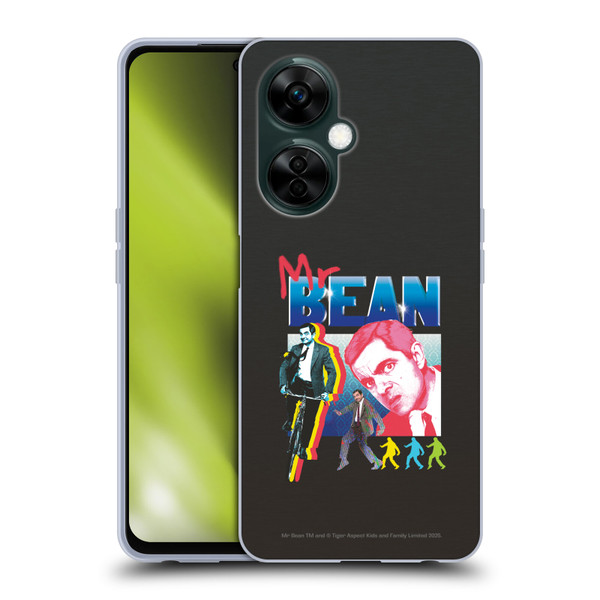 Mr. Bean Graphic Art Bike Soft Gel Case for OnePlus Nord N30