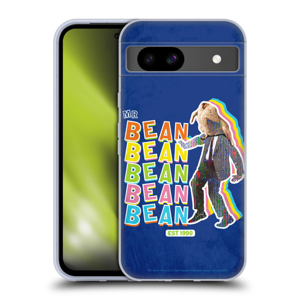 Mr. Bean Graphic Art Turkey Soft Gel Case for Google Pixel 8a