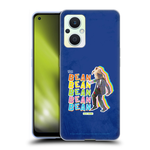 Mr. Bean Graphic Art Turkey Soft Gel Case for OPPO Reno8 Lite