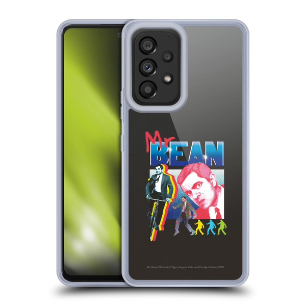 Mr. Bean Graphic Art Bike Soft Gel Case for Samsung Galaxy A53 5G (2022)