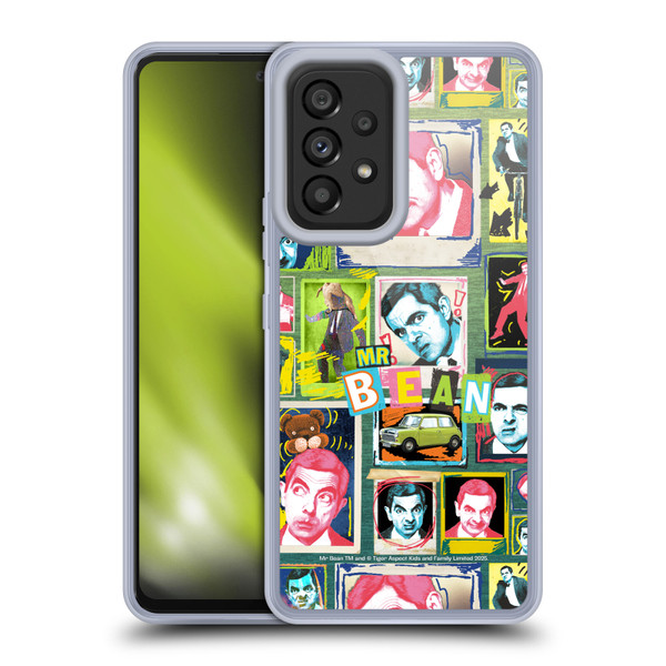 Mr. Bean Graphic Art Collage Soft Gel Case for Samsung Galaxy A53 5G (2022)
