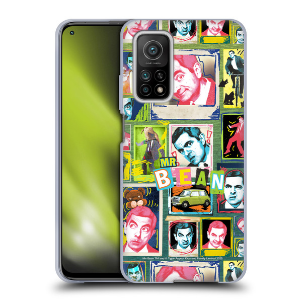 Mr. Bean Graphic Art Collage Soft Gel Case for Xiaomi Mi 10T 5G
