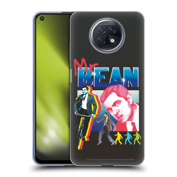 Mr. Bean Graphic Art Bike Soft Gel Case for Xiaomi Redmi Note 9T 5G