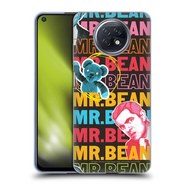 Mr. Bean Graphic Art With Teddy Soft Gel Case for Xiaomi Redmi Note 9T 5G