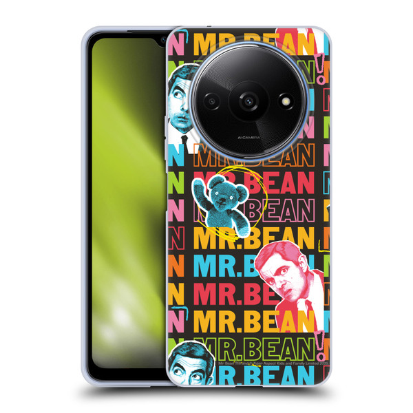 Mr. Bean Graphic Art With Teddy Soft Gel Case for Xiaomi Redmi A3