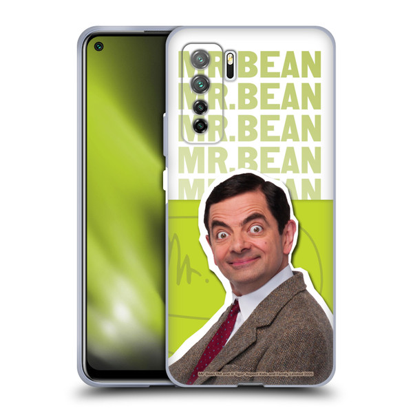 Mr. Bean Key Art Portrait Soft Gel Case for Huawei Nova 7 SE/P40 Lite 5G