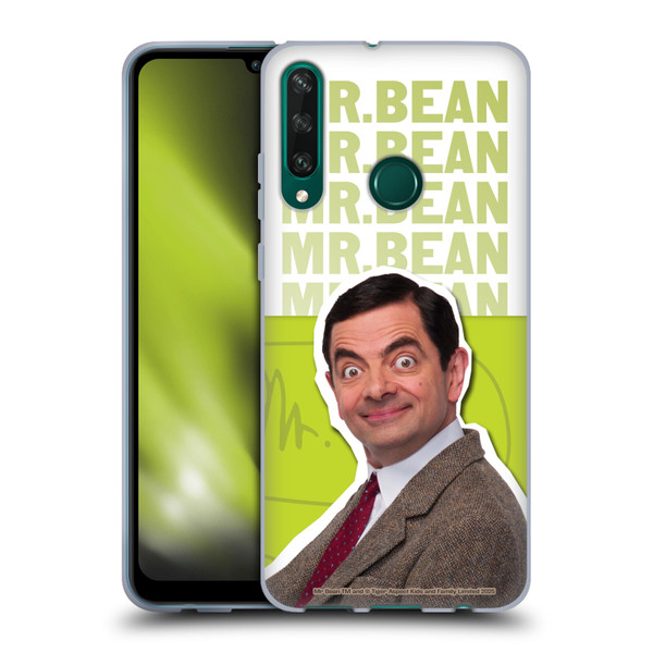 Mr. Bean Key Art Portrait Soft Gel Case for Huawei Y6p