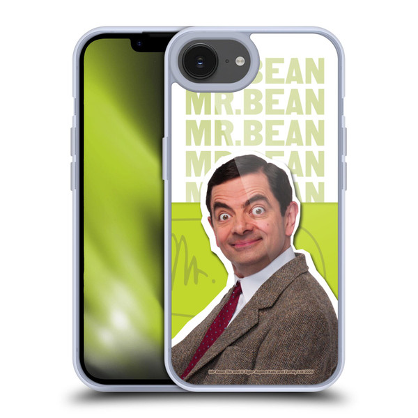 Mr. Bean Key Art Portrait Soft Gel Case for Apple iPhone 16e