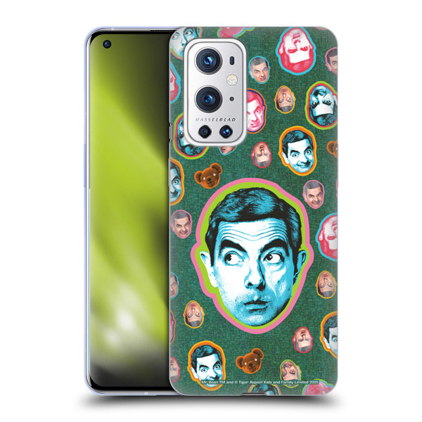 Mr. Bean Key Art Collage Soft Gel Case for OnePlus 9 Pro