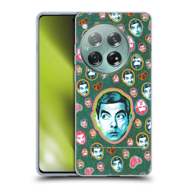 Mr. Bean Key Art Collage Soft Gel Case for OnePlus 12