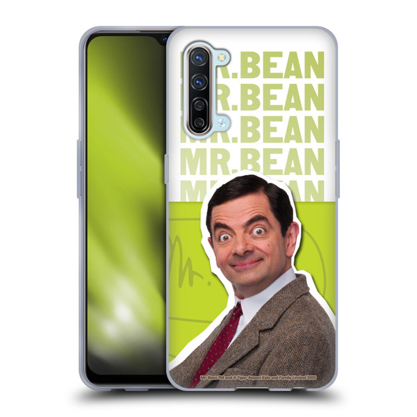 Mr. Bean Key Art Portrait Soft Gel Case for OPPO Find X2 Lite 5G