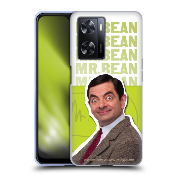Mr. Bean Key Art Portrait Soft Gel Case for OPPO A57s