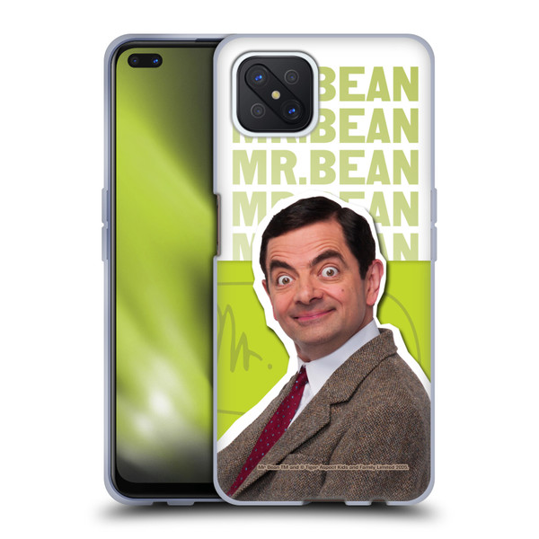 Mr. Bean Key Art Portrait Soft Gel Case for OPPO Reno4 Z 5G