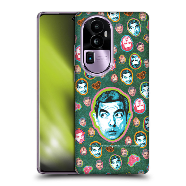 Mr. Bean Key Art Collage Soft Gel Case for OPPO Reno10 Pro+