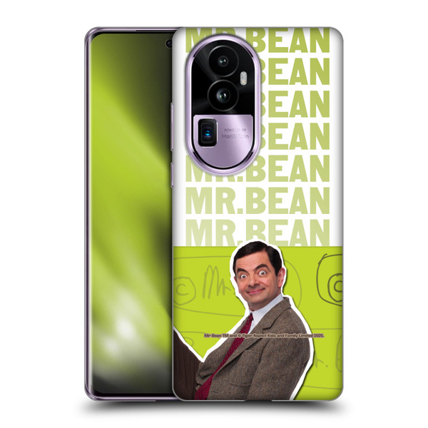 Mr. Bean Key Art Portrait Soft Gel Case for OPPO Reno10 Pro+