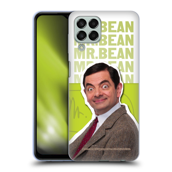 Mr. Bean Key Art Portrait Soft Gel Case for Samsung Galaxy M33 (2022)