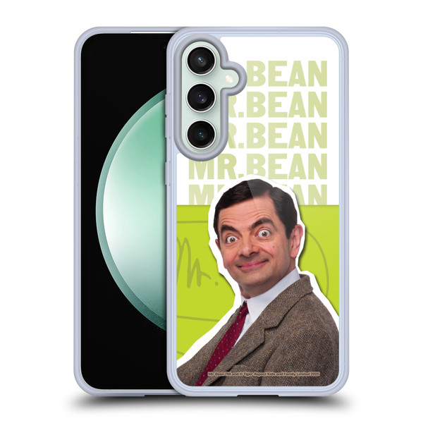 Mr. Bean Key Art Portrait Soft Gel Case for Samsung Galaxy S23 FE 5G