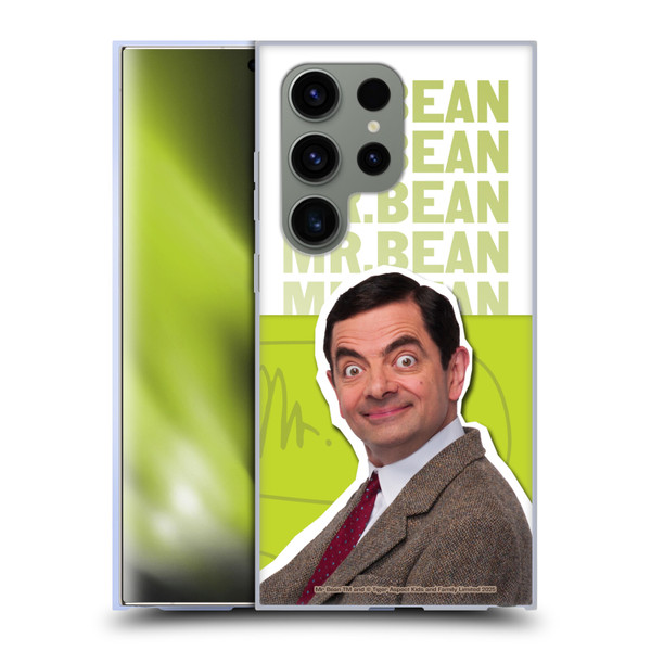 Mr. Bean Key Art Portrait Soft Gel Case for Samsung Galaxy S24 Ultra 5G