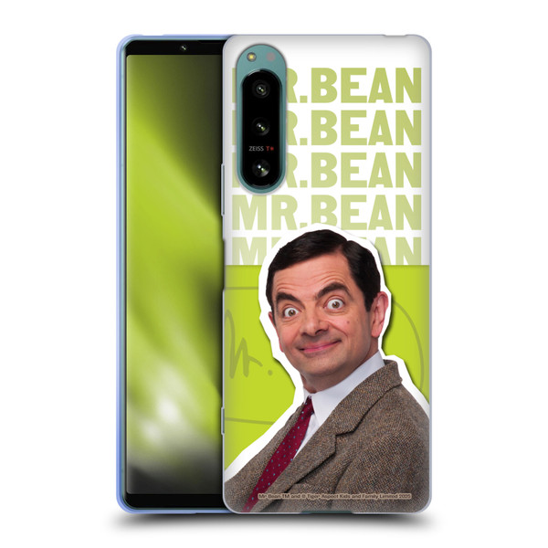 Mr. Bean Key Art Portrait Soft Gel Case for Sony Xperia 5 IV