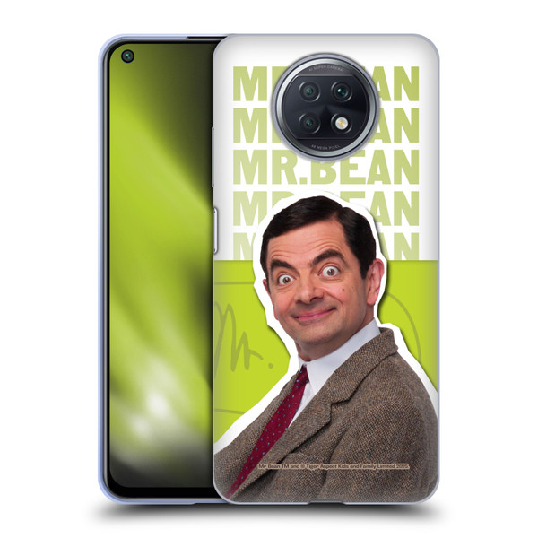 Mr. Bean Key Art Portrait Soft Gel Case for Xiaomi Redmi Note 9T 5G