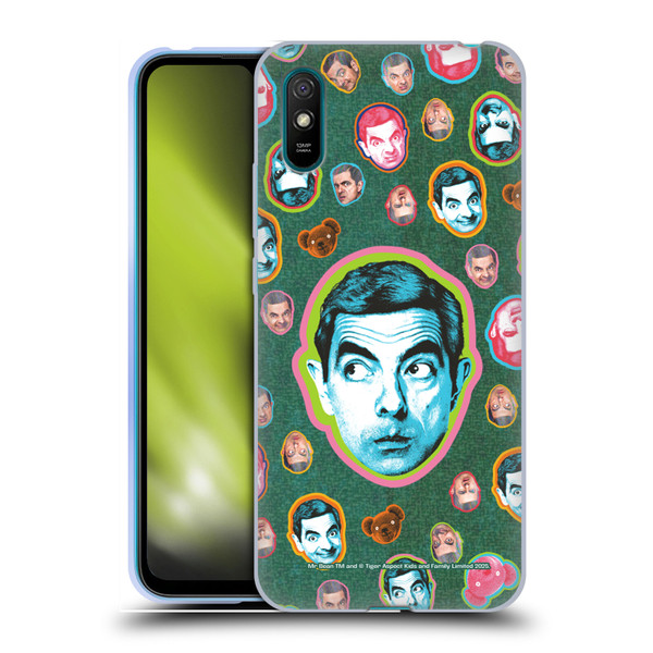 Mr. Bean Key Art Collage Soft Gel Case for Xiaomi Redmi 9A / Redmi 9AT