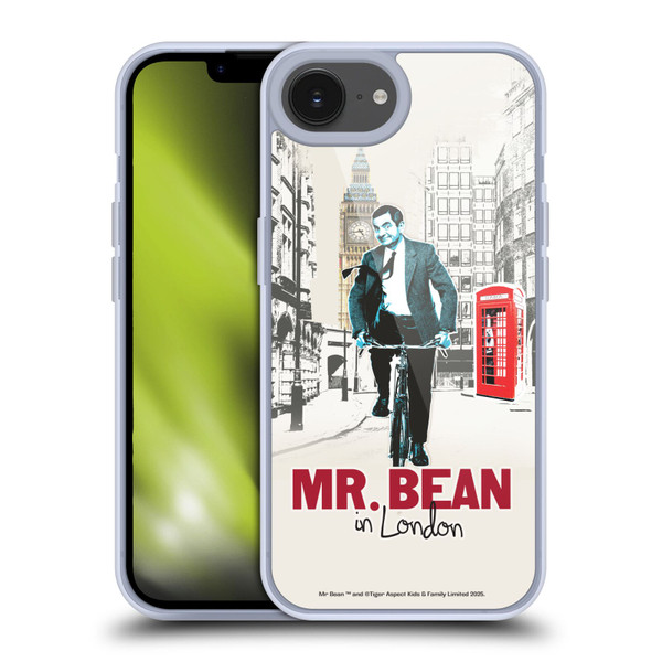 Mr. Bean London Art In London Soft Gel Case for Apple iPhone 16e