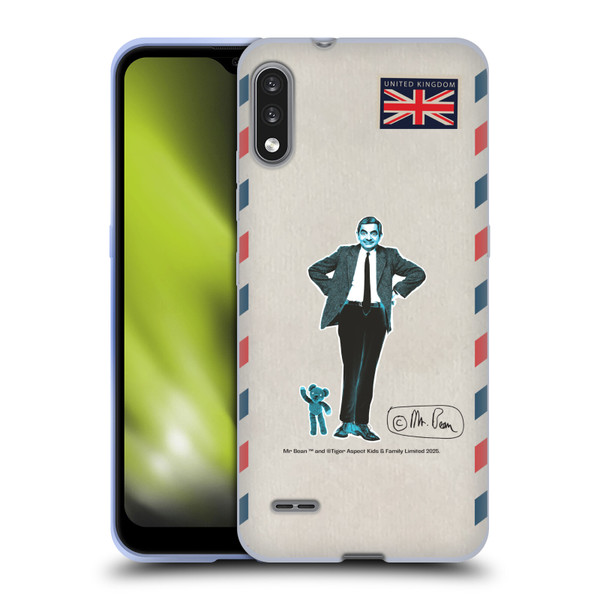 Mr. Bean London Art Postcard Soft Gel Case for LG K22