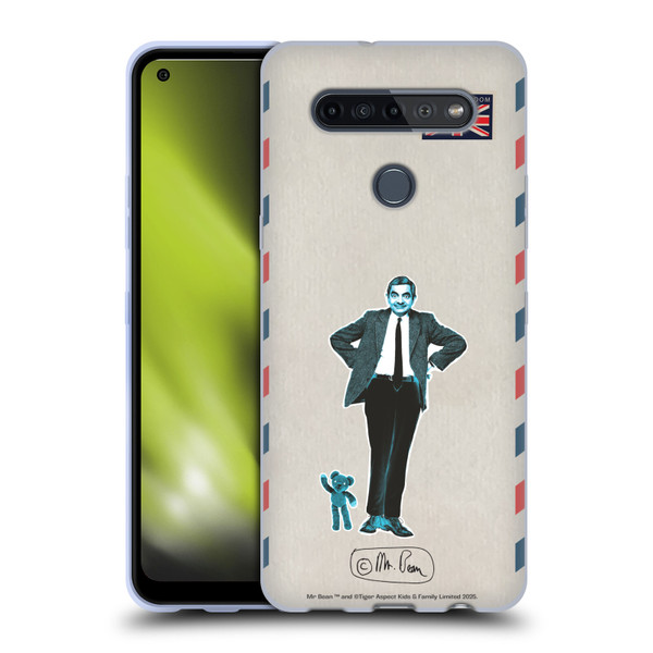 Mr. Bean London Art Postcard Soft Gel Case for LG K51S