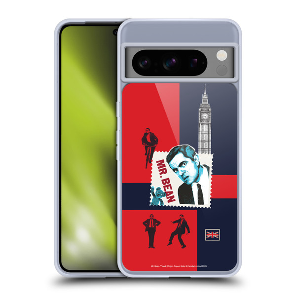 Mr. Bean London Art UK Art Soft Gel Case for Google Pixel 8 Pro