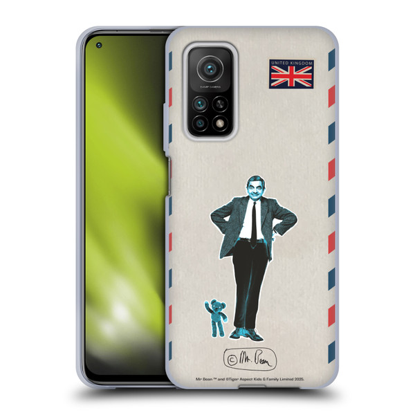 Mr. Bean London Art Postcard Soft Gel Case for Xiaomi Mi 10T 5G