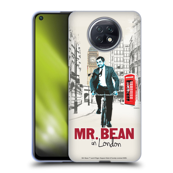 Mr. Bean London Art In London Soft Gel Case for Xiaomi Redmi Note 9T 5G