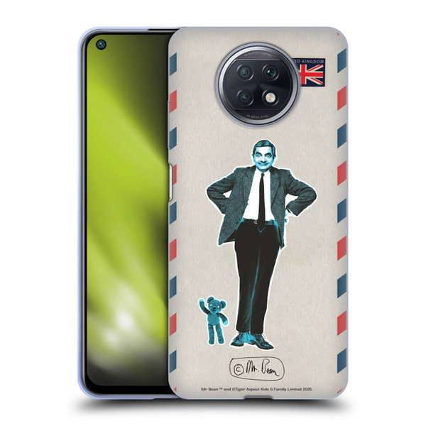 Mr. Bean London Art Postcard Soft Gel Case for Xiaomi Redmi Note 9T 5G