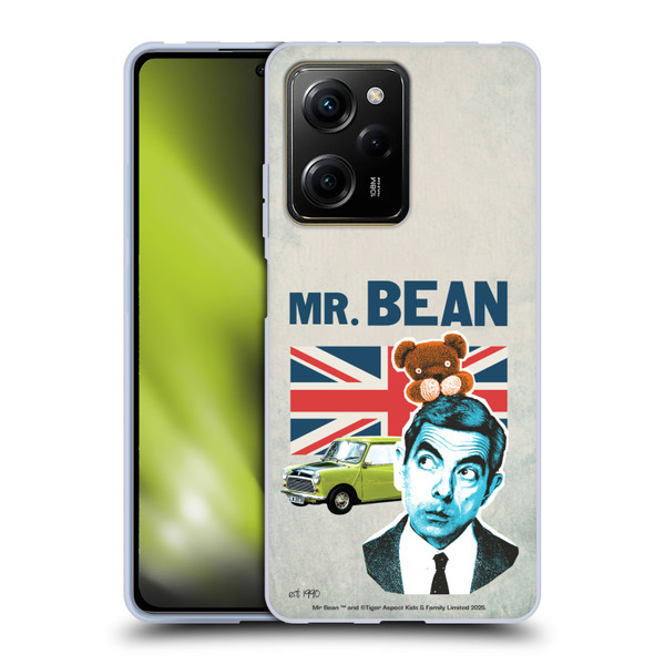 Mr. Bean London Art With Teddy Soft Gel Case for Xiaomi Redmi Note 12 Pro 5G Mr. Bean London Art With Teddy Soft Gel Case for Xiaomi Redmi Note 12 Pro 5G