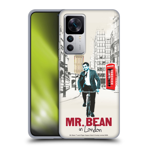 Mr. Bean London Art In London Soft Gel Case for Xiaomi 12T 5G / 12T Pro 5G / Redmi K50 Ultra 5G
