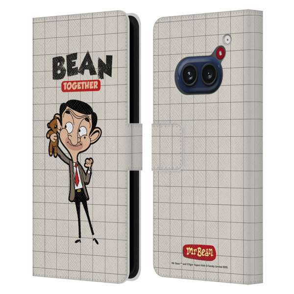 Mr. Bean: The Animated Series Graphic Art With Teddy Leather Book Wallet Case Cover For Nothing Phone (2a) Mr. Bean: The Animated Series Graphic Art With Teddy Leather Book Wallet Case Cover For Nothing Phone (2a)
