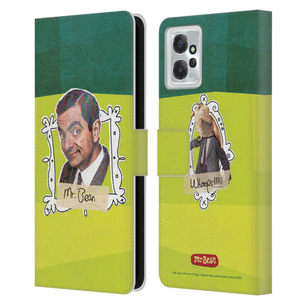 Mr. Bean Doodle Art Portrait Leather Book Wallet Case Cover For Motorola Moto G Power (2023) Mr. Bean Doodle Art Portrait Leather Book Wallet Case Cover For Motorola Moto G Power (2023)