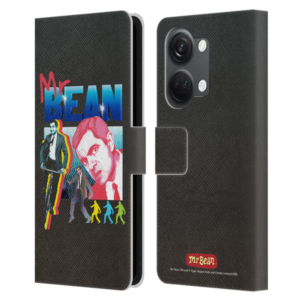 Mr. Bean Graphic Art Bike Leather Book Wallet Case Cover For OnePlus Nord 3 5G