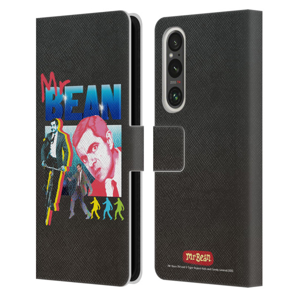 Mr. Bean Graphic Art Bike Leather Book Wallet Case Cover For Sony Xperia 1 V 5G Mr. Bean Graphic Art Bike Leather Book Wallet Case Cover For Sony Xperia 1 V 5G