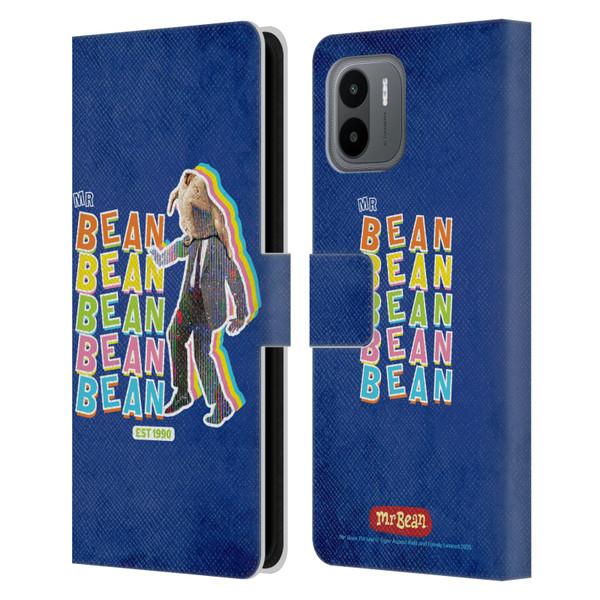 Mr. Bean Graphic Art Turkey Leather Book Wallet Case Cover For Xiaomi Redmi A2