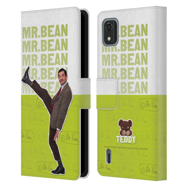 Mr. Bean Key Art Portrait Leather Book Wallet Case Cover For Nokia C2 2nd Edition
