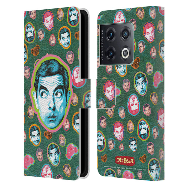 Mr. Bean Key Art Collage Leather Book Wallet Case Cover For OnePlus 10 Pro