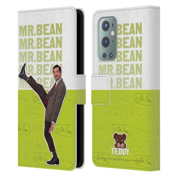 Mr. Bean Key Art Portrait Leather Book Wallet Case Cover For OnePlus 9