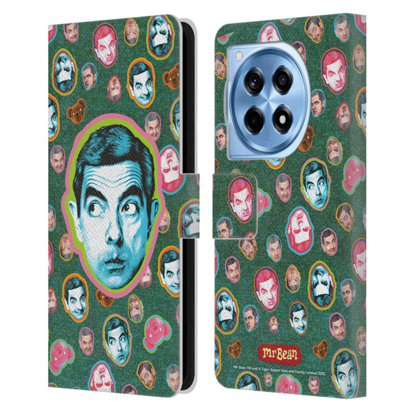 Mr. Bean Key Art Collage Leather Book Wallet Case Cover For OnePlus 12R