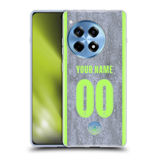 Custom Customised Personalised Manchester City Man City FC 2025/26 Badge Kit Third Soft Gel Case for OnePlus 12R Custom Customised Personalised Manchester City Man City FC 2025/26 Badge Kit Third Soft Gel Case for OnePlus 12R