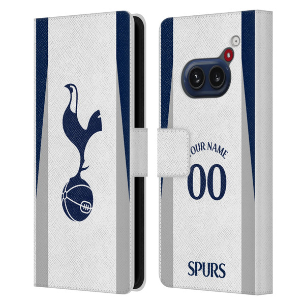 Custom Customised Personalised Tottenham Hotspur F.C. 2025/26 Badge Kit Home Leather Book Wallet Case Cover For Nothing Phone (2a) Custom Customised Personalised Tottenham Hotspur F.C. 2025/26 Badge Kit Home Leather Book Wallet Case Cover For Nothing Phone (2a)