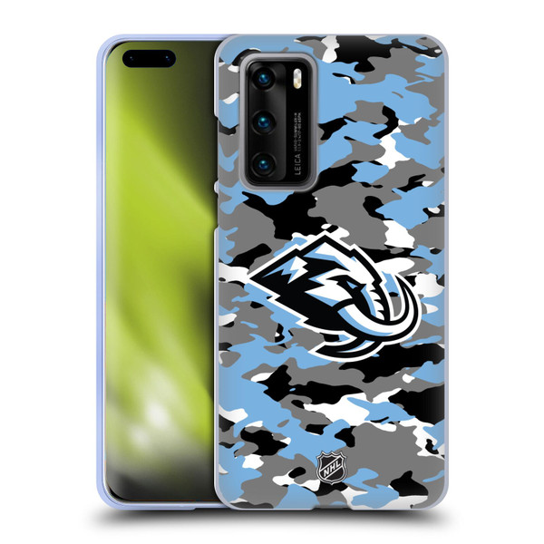 NHL Utah Mammoth Camouflage Soft Gel Case for Huawei P40 5G