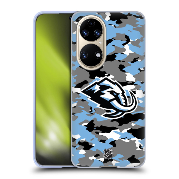 NHL Utah Mammoth Camouflage Soft Gel Case for Huawei P50