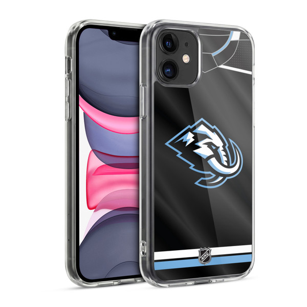 NHL Utah Mammoth Jersey Soft Gel Case for Apple iPhone 11