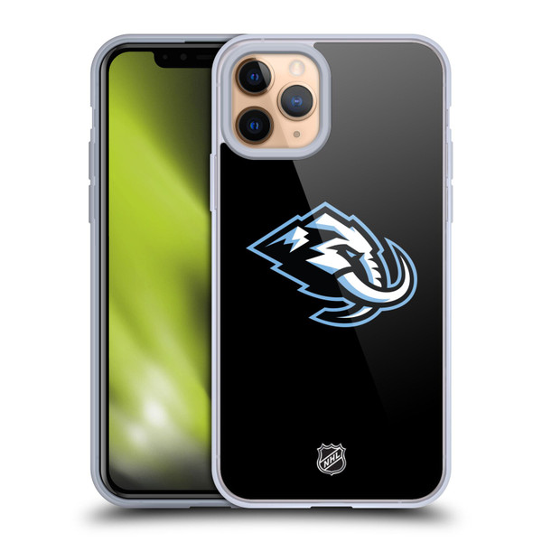 NHL Utah Mammoth Plain Soft Gel Case for Apple iPhone 11 Pro