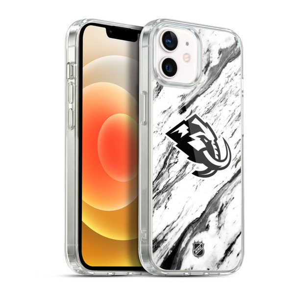 NHL Utah Mammoth Marble Soft Gel Case for Apple iPhone 12 / iPhone 12 Pro & MagSafe